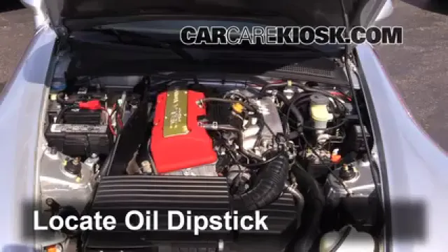 2005 Honda S2000 2.2L 4 Cyl. Oil Check Oil Level
